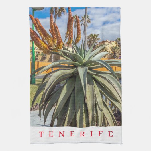 Tenerife Aloe Vera theedoek (Verticaal)