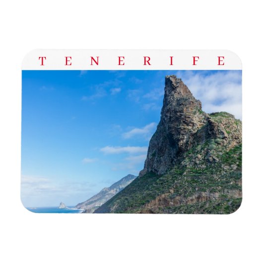 Tenerife Anaga Mountains fridge magnet Magneet (Horizontaal)