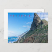 Tenerife Anaga Mountains uitzicht briefkaart (Voorkant / Achterkant)