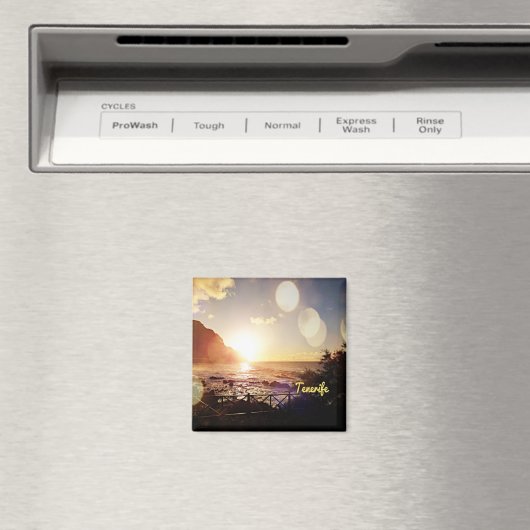 Tenerife, avondlichten magneet (Insitu (Vaatwasser))