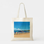 Tenerife beach view tote bag (Achterkant)