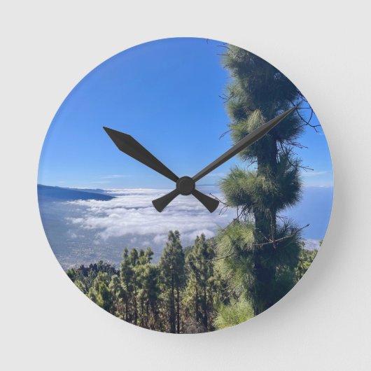 Tenerife bliss. ronde klok (Voorkant)