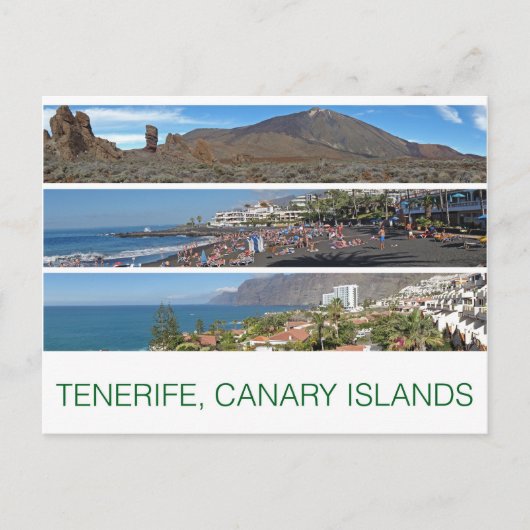 Tenerife Briefkaart (Voorkant)