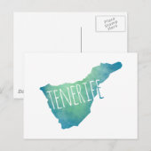 Tenerife Briefkaart (Voorkant / Achterkant)