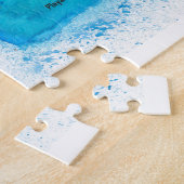 Tenerife Canarias Spanje Illustrate Map Legpuzzel (Zijkant)