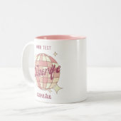 Tenerife Canaries Spanje reizen souvenir Café Tweekleurige Koffiemok (Voorkant links)