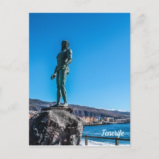 Tenerife Canarische Eilanden Briefkaart (Voorkant)