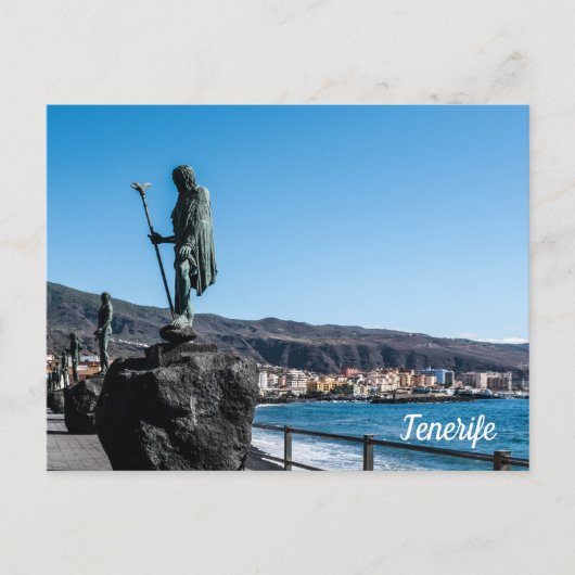 Tenerife Canarische Eilanden Briefkaart (Voorkant)