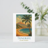 Tenerife Canarische Eilanden Mount Teide Spaans Ei Briefkaart (Staand voorkant)