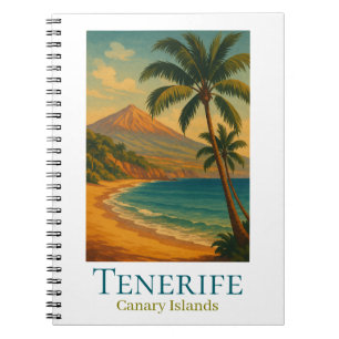 Tenerife Canarische Eilanden Mount Teide Spaans Ei Notitieboek
