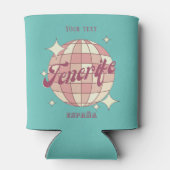 Tenerife Canarische eilanden Spanje feest vakantie Blikjeskoeler (Achterkant)