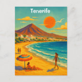 Tenerife Canary Island Playa de las Americas Briefkaart (Voorkant)