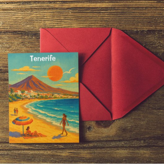 Tenerife Canary Island Playa de las Americas Briefkaart