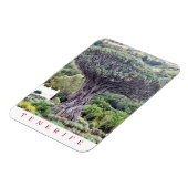 Tenerife Dragon Tree uitzicht koelkastmagneet Magneet (Linkerzijde)