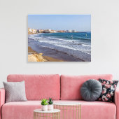Tenerife El Medano uitzicht canvas print (Insitu (Woonkamer))