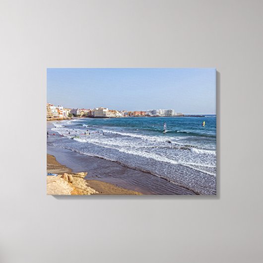 Tenerife El Medano uitzicht canvas print (Voorkant)