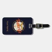 Tenerife en Papegaai Canarische Eilanden Spanje Vi Bagagelabel (Voorkant horizontaal)