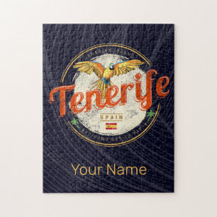 Tenerife en Papegaai Canarische Eilanden Spanje Vi Legpuzzel