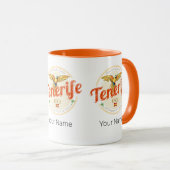 Tenerife en Papegaai Canarische Eilanden Spanje Vi Mok (Voorkant rechts)