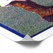 Tenerife, enkele dorpelingen, Spanje, vintage Poster (Hoek)