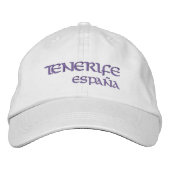 Tenerife España Spanje Strand Geborduurd Pet (Voorkant)