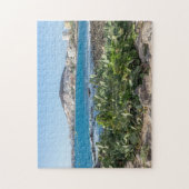 Tenerife Los Cristianos uitzicht puzzel (Verticaal)