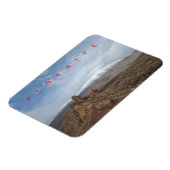 Tenerife Mount Teide met sneeuwmagneet voor uitzic Magneet (Linkerzijde)