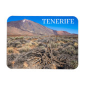 Tenerife Mount Teide uitzicht fridge magnet Magneet (Horizontaal)