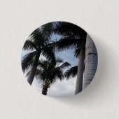 Tenerife Palm Trees Button Badge (Voorkant)
