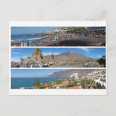 Tenerife panorama briefkaart (Voorkant)