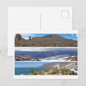 Tenerife panoramas briefkaart (Voorkant / Achterkant)