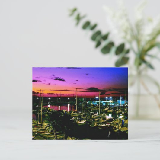 Tenerife, Playa De Las Americas, Puerto Colon Briefkaart (Staand voorkant)