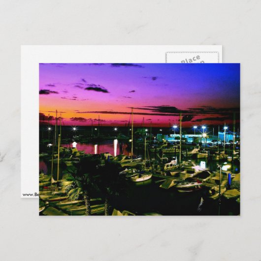 Tenerife, Playa De Las Americas, Puerto Colon Briefkaart (Voorkant / Achterkant)