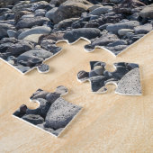 Tenerife puzzel op het strand legpuzzel (Zijkant)