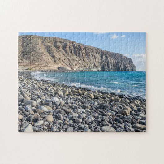 Tenerife puzzel op het strand legpuzzel (Horizontaal)