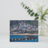 Tenerife San Andrés uitzicht briefkaart (Staand voorkant)