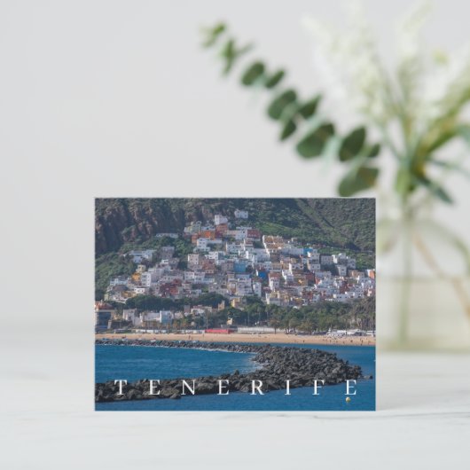 Tenerife San Andrés uitzicht briefkaart (Staand voorkant)
