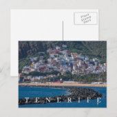 Tenerife San Andrés uitzicht briefkaart (Voorkant / Achterkant)