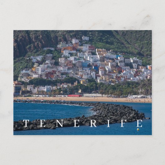 Tenerife San Andrés uitzicht briefkaart (Voorkant)