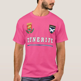 Tenerife Soccersports Flag Footballs T-shirt