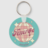 Tenerife Spanje Canarische eiland souvenir Sleutelhanger (Voorkant)