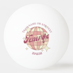 Tenerife Spanje City tafeltennis Pingpongbal