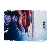 Tenerife Spanje Kust Canarias Reizen Souvenir Magneet (Horizontaal)