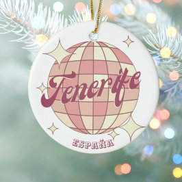 Tenerife Spanje reisdecoratie souvenir Keramisch Ornament