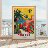 Tenerife Spanje Reisposter Muurkunst Poster