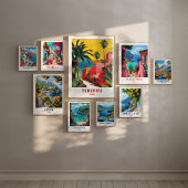 Tenerife Spanje Reisposter Muurkunst Poster