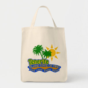 Tenerife staat van de Mindtas - kies stijl Tote Bag