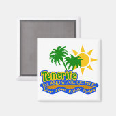 Tenerife State of Mind magneet (Voorkant / Achterkant)