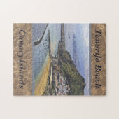 Tenerife strand Canarische Eilanden Foto Puzzle Legpuzzel (Horizontaal)