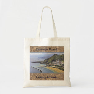 Tenerife-strand, Canarische Eilanden Foto-tas Tote Bag